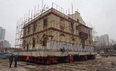 平移動老建筑，傾角傳感器起到關(guān)鍵作用